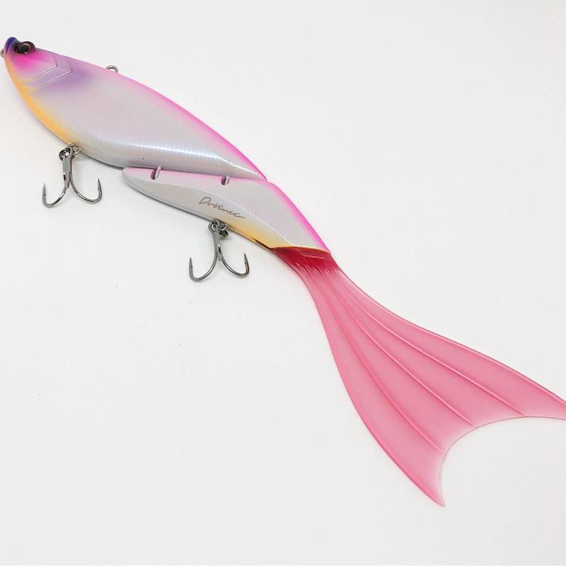 ELEMENTS DaVinci Rumble Fish Tail - Natural Blue-Yellow-Pink - Carolina Fishing Tackle LLC