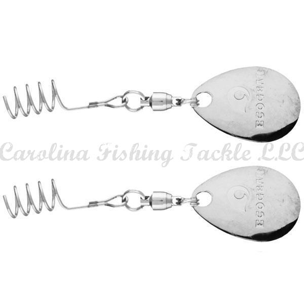 Ecogear Blade Spin (Colorado) 2pk - Gold-Silver - Carolina Fishing Tackle LLC