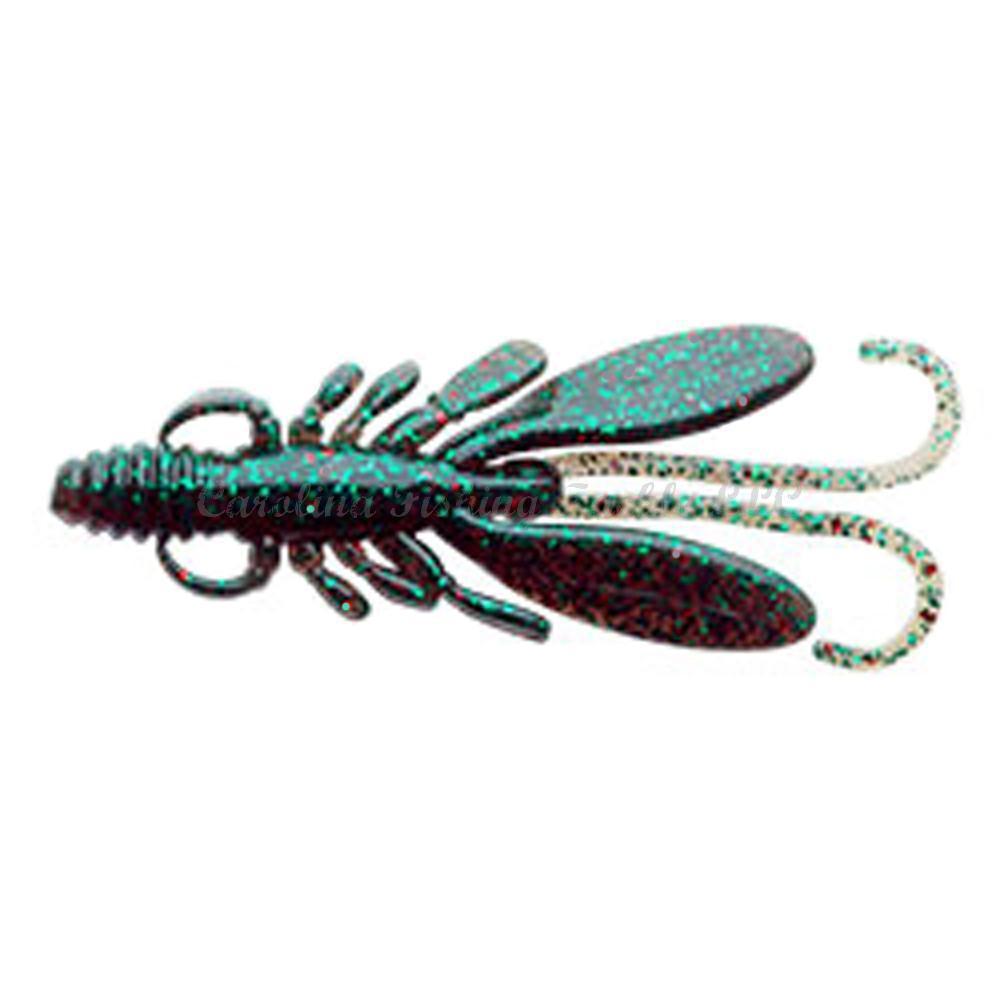 Ecogear Bug Ants 2” 5pk - #036 Plum Small Green Flake - Carolina Fishing Tackle LLC