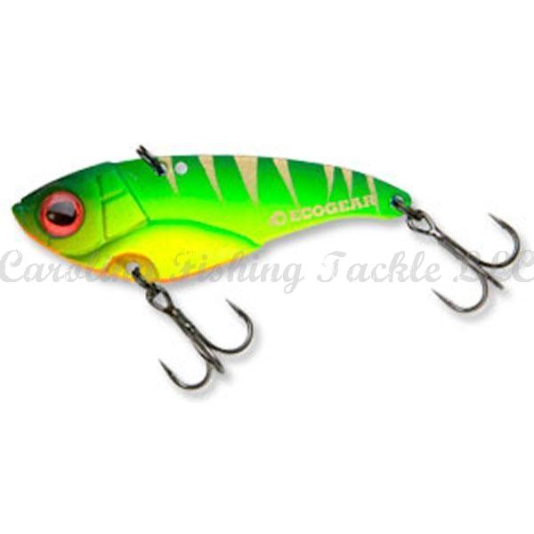Ecogear VX45 Blade Baits - #401 Yellow Perch-#421 Fire Tiger-#424 Pink Shad-#429 Silver Shad - Carolina Fishing Tackle LLC