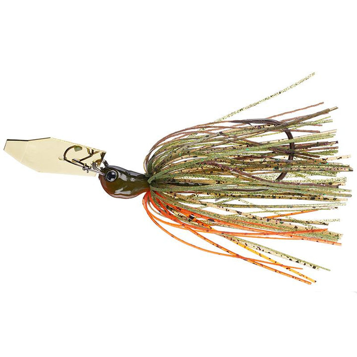 Evergreen Lures Jack Hammer Chatter-baits - B-Hite Delight / 3/8 oz-B-Hite Delight / 1/2 oz-B-Hite Delight / 3/4 oz-Black/Blue / 3/4 oz-Chartreuse White / 3/8 oz-Green Pumpkin / 1/2 oz-Green Pumpkin / 3/4 oz - Carolina Fishing Tackle LLC