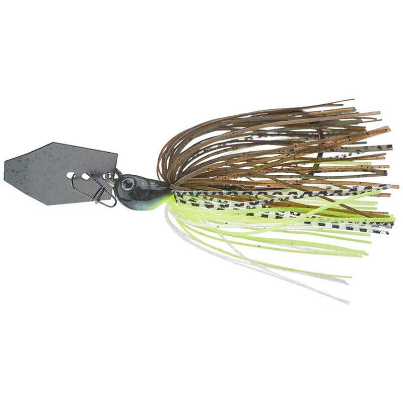 Evergreen Lures Jack Hammer Chatter-baits - B-Hite Delight / 3/8 oz-B-Hite Delight / 1/2 oz-B-Hite Delight / 3/4 oz-Black/Blue / 3/4 oz-Chartreuse White / 3/8 oz-Green Pumpkin / 1/2 oz-Green Pumpkin / 3/4 oz - Carolina Fishing Tackle LLC