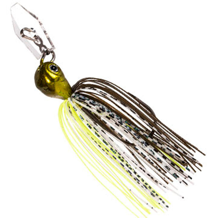 Evergreen Lures Jack Hammer Stealth Blade Chatterbaits - #06 Black Blue / 3/8 oz-#07 Green Pumpkin / 1/2 oz-#08 Bhite Delight / 1/2 oz - Carolina Fishing Tackle LLC