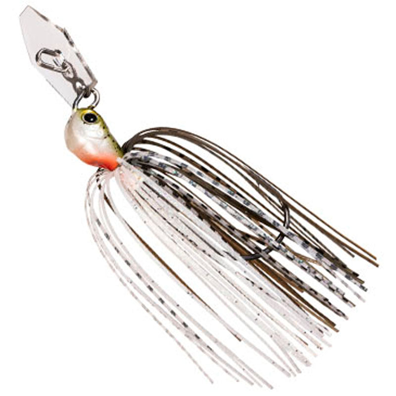 Evergreen Lures Jack Hammer Stealth Blade Chatterbaits - #06 Black Blue / 3/8 oz-#07 Green Pumpkin / 1/2 oz-#08 Bhite Delight / 1/2 oz - Carolina Fishing Tackle LLC
