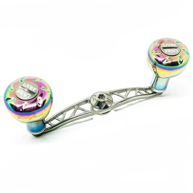 Fish Arrow x LIVRE Fire Aurora 100 Titanium Handles - Shimano (Right Hand) - Carolina Fishing Tackle LLC