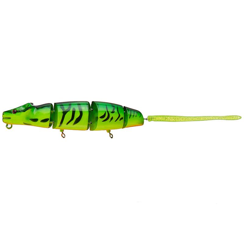 G-Ratt Baits Kincanon Swimming Ratt Wakebaits - Fire Tiger-Red Fire Tiger - Carolina Fishing Tackle LLC