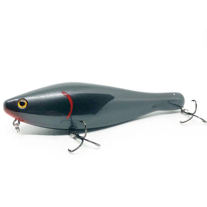 G-Ratt Baits Wild Willy Topwater Walking Bait - Baby Bass-Black-Bone-Pike - Carolina Fishing Tackle LLC