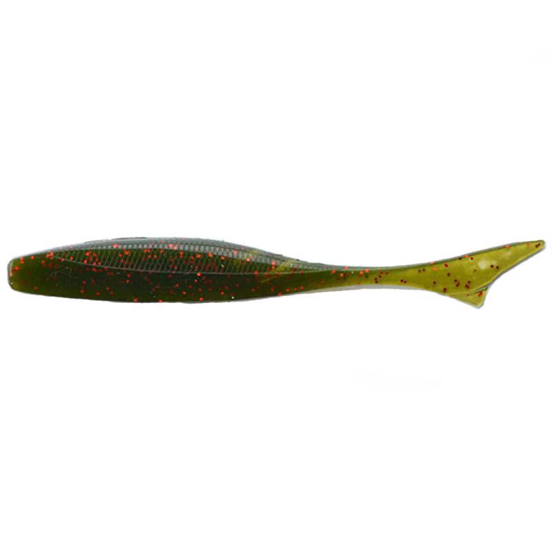 GETNET Juster Fish Shad Tail - #01 Green Pumpkin / 3.5 in-#01 Green Pumpkin / 5.5 in-#02 Watermelon Pepper / 4.5 in-#04 Scappanon / 2.5 in-#04 Scappanon / 3.5 in-#04 Scappanon / 4.5 in-#04 Scappanon / 5.5 in-#06 Watermelon Red Flake / 3.5 in-#06 Watermelon Red Flake / 5.5 in-#11 Bluegill / 3.5 in - Carolina Fishing Tackle LLC