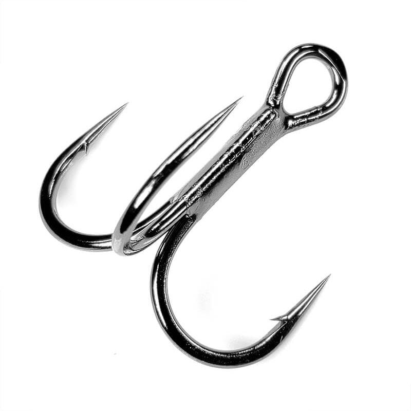 Gamakatsu Short-Shank Round Bend Magic Eye Treble Fishing Hooks - #2 - 9pk-#1 - 7pk-#1/0 - 6pk - Carolina Fishing Tackle LLC