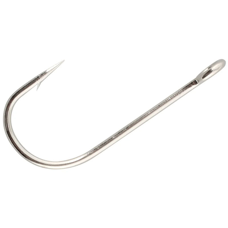 Gamakatsu Trailer Fishing Hook 5pk Surgical Tube Included - Nickel / 