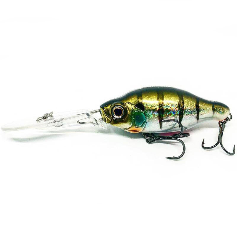 Gan Craft BACRA Crankbaits - #10 Matte Tiger / 150-#10 Matte Tiger / 250-#10 Matte Tiger / 400-#13 GM Chartreuse / 150-#13 GM Chartreuse / 250-#13 GM Chartreuse / 400-#14 Waka Ayu / 250-#14 Waka Ayu / 400-#17 ZARI / 150-#17 ZARI / 250 - Carolina Fishing Tackle LLC