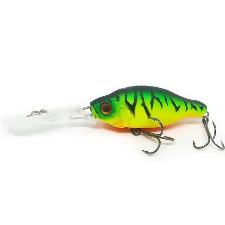 Gan Craft BACRA Crankbaits - #10 Matte Tiger / 150-#10 Matte Tiger / 250-#10 Matte Tiger / 400-#13 GM Chartreuse / 150-#13 GM Chartreuse / 250-#13 GM Chartreuse / 400-#14 Waka Ayu / 250-#14 Waka Ayu / 400-#17 ZARI / 150-#17 ZARI / 250 - Carolina Fishing Tackle LLC