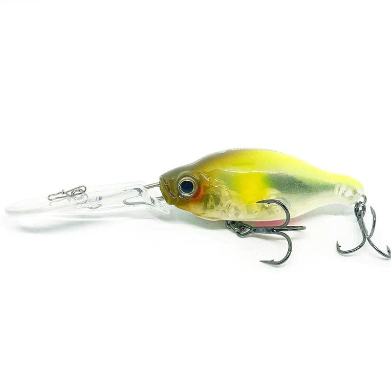 Gan Craft BACRA Crankbaits - #10 Matte Tiger / 150-#10 Matte Tiger / 250-#10 Matte Tiger / 400-#13 GM Chartreuse / 150-#13 GM Chartreuse / 250-#13 GM Chartreuse / 400-#14 Waka Ayu / 250-#14 Waka Ayu / 400-#17 ZARI / 150-#17 ZARI / 250 - Carolina Fishing Tackle LLC