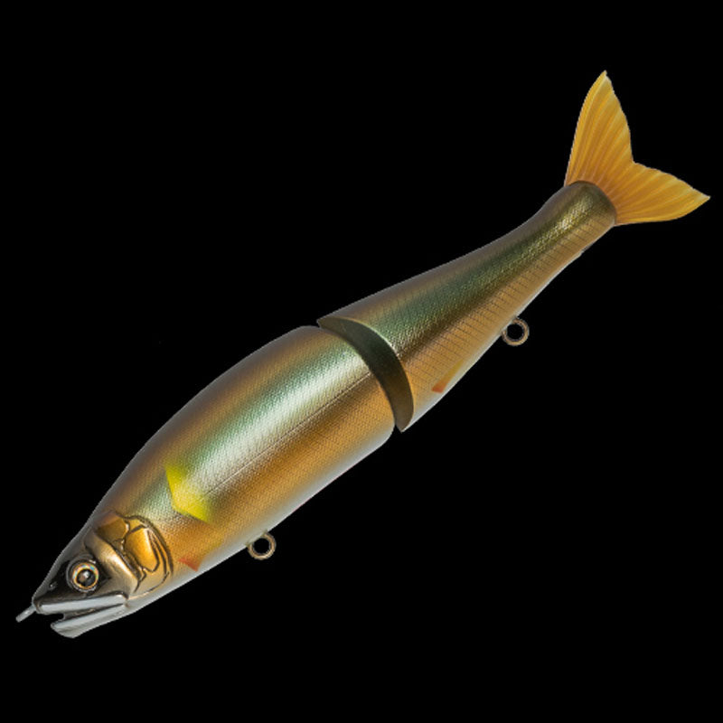 Gan Craft Jointed Claw 230 Magnum Swimbait - #US-09 Ghost Chart Shad / Slow Sinking-#04 Kikyo Ayu / Slow Sinking-#01 Ja Ayu / Floating-#05 Kinokuni Orange / Slow Sinking-#07 Ochi Ayu / Floating-#08 Waka Ayu / Floating - Carolina Fishing Tackle LLC