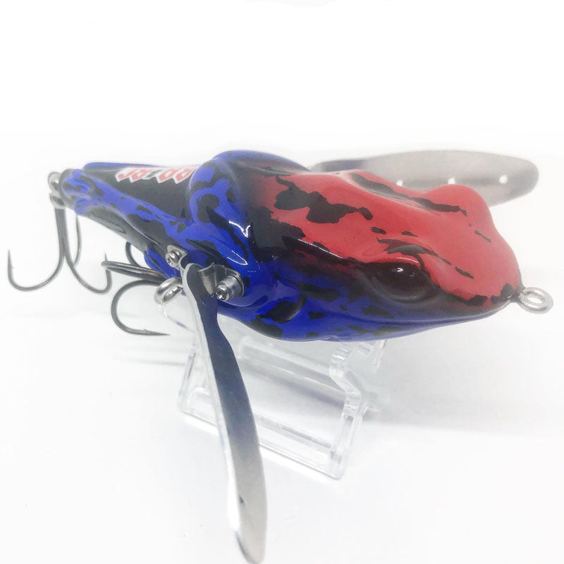 GaraKuta Kaoru Tree Frog Crawler Bait - Old Green Tree Frog-Orange/Blue Poison Dart Frog-Red/Blue Poison Dart Frog-Orange/Black Poison Dart Frog-Yellow/Blue Poison Dart Frog-Green/Blue Poison Dart Frog-Orange/Green Poison Dart Frog - Carolina Fishing Tackle LLC