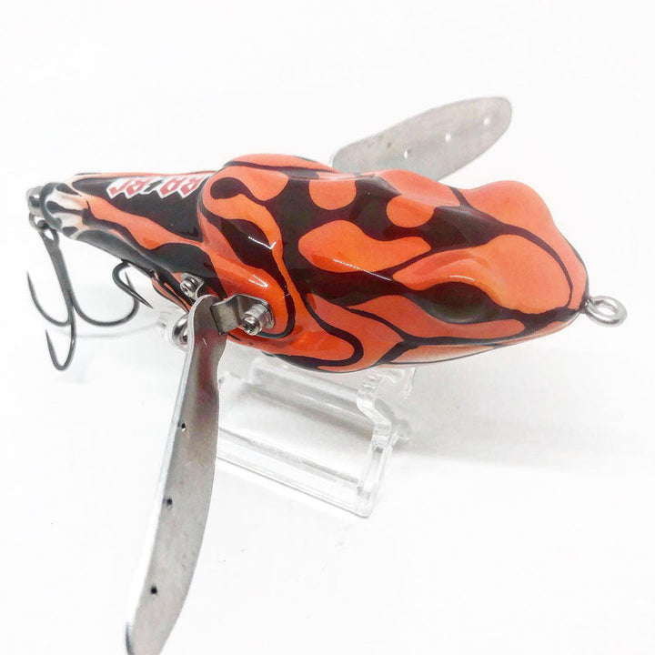 GaraKuta Kaoru Tree Frog Crawler Bait - Old Green Tree Frog-Orange/Blue Poison Dart Frog-Red/Blue Poison Dart Frog-Orange/Black Poison Dart Frog-Yellow/Blue Poison Dart Frog-Green/Blue Poison Dart Frog-Orange/Green Poison Dart Frog - Carolina Fishing Tackle LLC