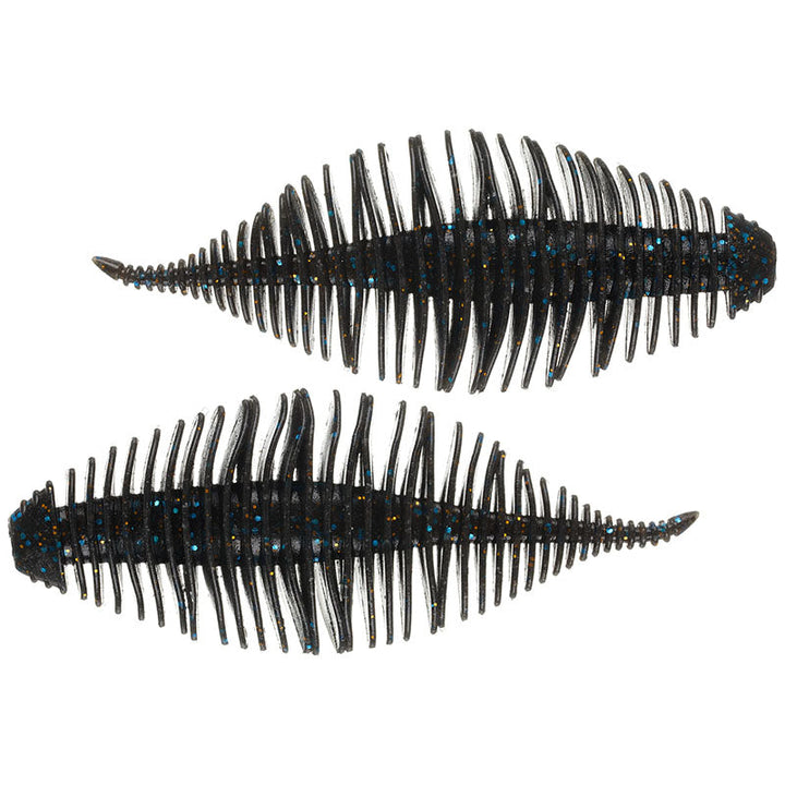 Geecrack 3.8” Bellows Gill 5pk Soft Baits - HoneyDew-