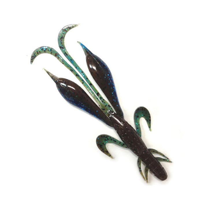 Geecrack 6" Bunny Hog - #013 Scuppernong-#034 Scuppernong Blue Flake-#042 Sporn-Zari-#054 Sprayed Grass-#203 Ghost Gill-#210 Cinnamon Blue Flake-#212 Cinnamon Shrimp-#213 Ebi Miso-#216 Amezari-#220 Green Pumpkin Chart - Carolina Fishing Tackle LLC