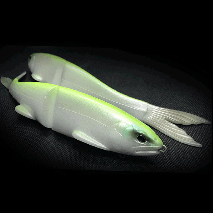 Grow Design Works FLAG170 Swimbait - #001 Lemon Crystal-#002 Pink Sherbet-#003 Lake Smelt-#004 AYU-#005 Mint Fizu-#006 Cloudy Blue-#012 Lemon Crystal 2-#013 Lake Smelt 2-#014 Cloudy Blue 2 - Carolina Fishing Tackle LLC