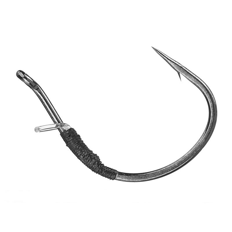Hayabusa WRM202 Weedless Wacky SP Fishing Hooks - #1/0-5pk-#2/0-5pk - Carolina Fishing Tackle LLC