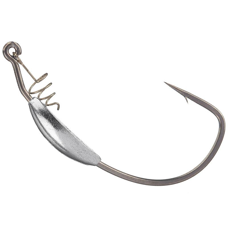 Hayabusa WRM958 Wide Gap Screw Lock Weighted Hooks NRB Coat 3pk - #1/0-1/8 oz-#5/0-1/16 oz-#5/0-1/8 oz-#6/0-1/16 oz-#6/0-1/8 oz-#7/0-1/16 oz-#7/0-1/8 oz-#7/0-1/4 oz - Carolina Fishing Tackle LLC