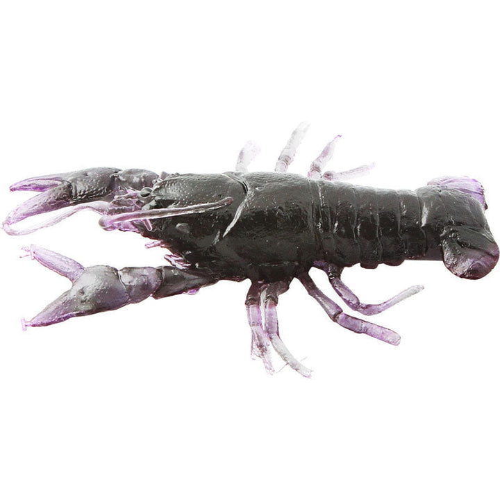 Huddleston Unrigged Huddle Bug 3pk Soft Creature Baits - Mud Bug Hand Painted-Brown Purple Hand Painted-Watermelon Black Red Flake Solid Injected-Smoke on the Water Hand Painted-Purple Haze Hand Painted-Green Pumpkin Hand Painted - Carolina Fishing Tackle LLC