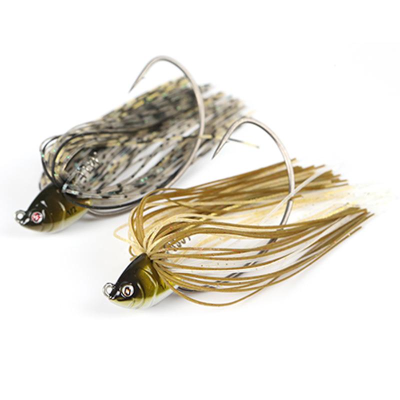 ISM Carver Swim Jigs - #01 Green Pumpkin Shad / 5/8 oz-#02 Clear Melon / 1/2 oz-#02 Clear Melon / 5/8 oz-#03 Gold Ghost / 5/8 oz-#04 Biwako Tasty Gill / 5/8 oz-#06 Chartreuse Ayu / 5/8 oz-#07 Flashing Black / 3/8 oz-#07 Flashing Black / 1/2 oz-#08 Shrimp Pro Blue / 1/2 oz-#08 Shrimp Pro Blue / 5/8 oz - Carolina Fishing Tackle LLC