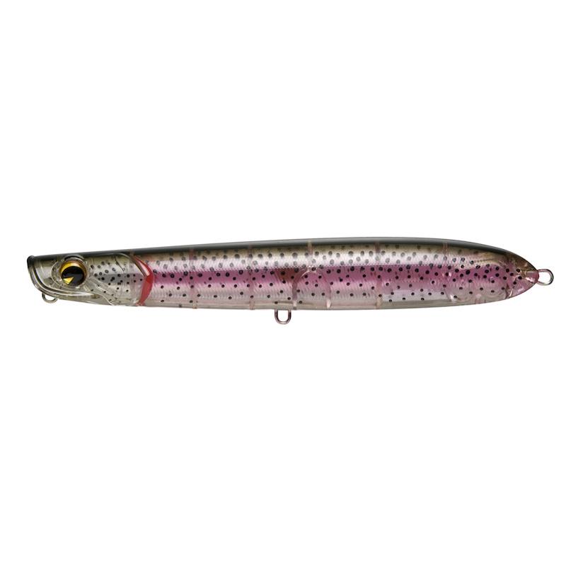 Ima Lures 7” Big Stik Silent Topwater - Ghost Rainbow Trout - Carolina Fishing Tackle LLC