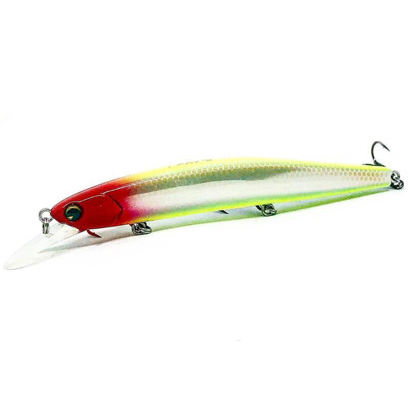 Ima Lures Flit 120 Select Jerkbaits - #FT120-107 Olive Herring-#FT120-100 Silver Flash-#FT120-101 Gold Flash-#FT120-102 Clown-#FT120-104 Chartreuse Shad-#FT120-105 American Shad-#FT120-152 Phantom Craw-#FT120-199 Clear - Carolina Fishing Tackle LLC