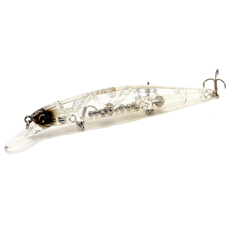 Ima Lures Flit 120 Select Jerkbaits - #FT120-107 Olive Herring-#FT120-100 Silver Flash-#FT120-101 Gold Flash-#FT120-102 Clown-#FT120-104 Chartreuse Shad-#FT120-105 American Shad-#FT120-152 Phantom Craw-#FT120-199 Clear - Carolina Fishing Tackle LLC