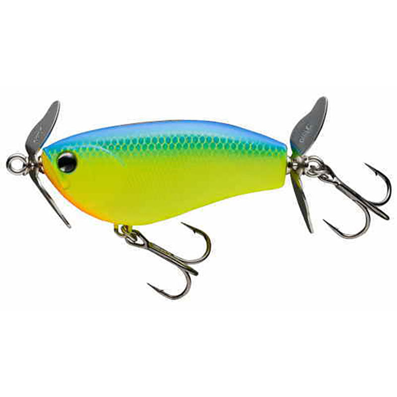 Ima Lures Helips Grande Select Propbaits - #HPG-005 Flash Chartreuse-#HPG-008 Blue Back Chartreuse - Carolina Fishing Tackle LLC