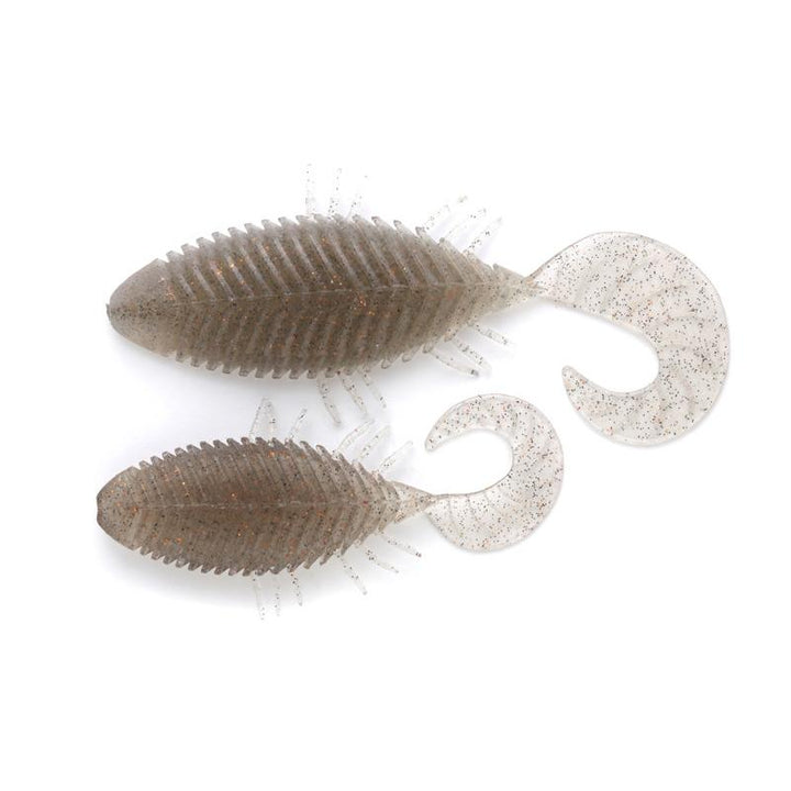 Imakatsu 4" Flat Head Curly 4pk - 