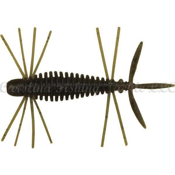 Imakatsu Ankle Goby Trident Pro 2” 5pk - #S-331 Caustic/Red Green Glitter-#S-356 Fallen Tree Shrimp-#S-364 Kosan Shrimp-#S-379 Stealth-#S-410 Imae Purple Wakasagi-#S-415 IMAE Secret - Carolina Fishing Tackle LLC