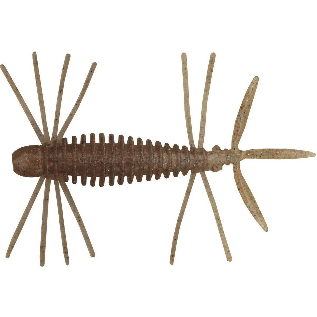 Imakatsu Ankle Goby Trident Pro 2” 5pk - #S-331 Caustic/Red Green Glitter-#S-356 Fallen Tree Shrimp-#S-364 Kosan Shrimp-#S-379 Stealth-#S-410 Imae Purple Wakasagi-#S-415 IMAE Secret - Carolina Fishing Tackle LLC