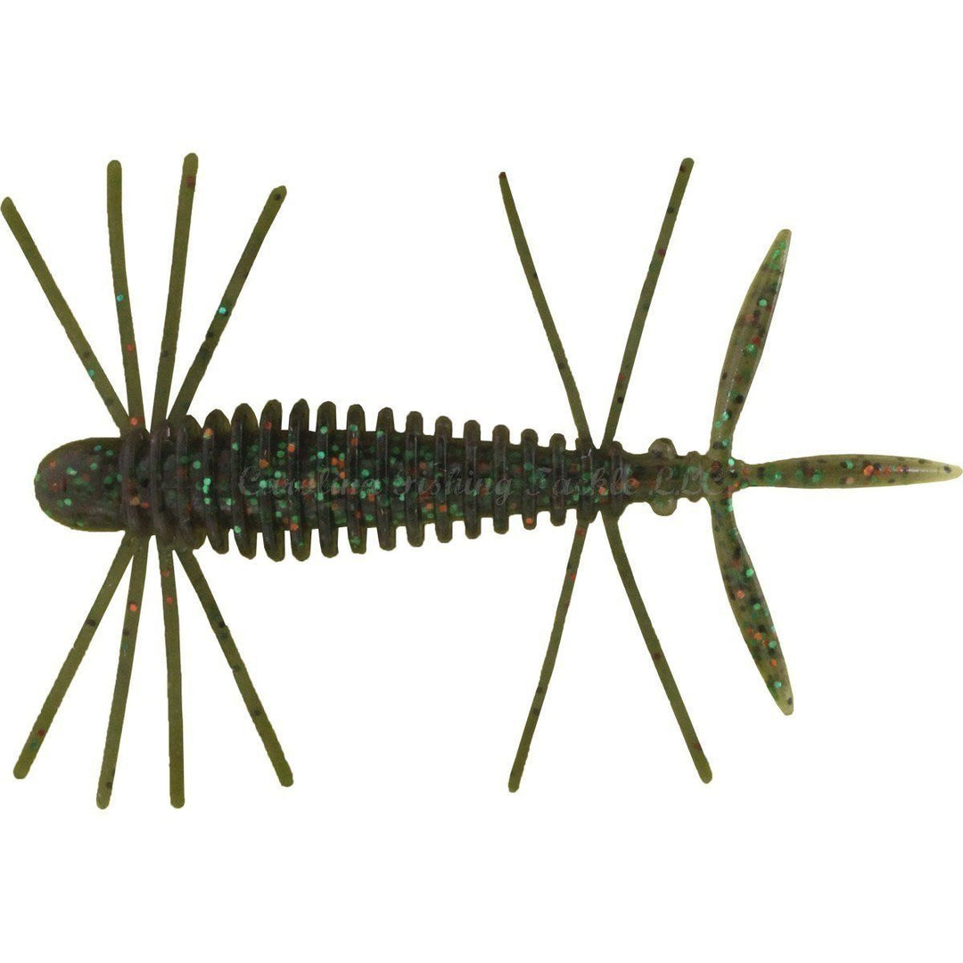 Imakatsu Ankle Goby Trident Pro 2” 5pk - #S-331 Caustic/Red Green Glitter-#S-356 Fallen Tree Shrimp-#S-364 Kosan Shrimp-#S-379 Stealth-#S-410 Imae Purple Wakasagi-#S-415 IMAE Secret - Carolina Fishing Tackle LLC