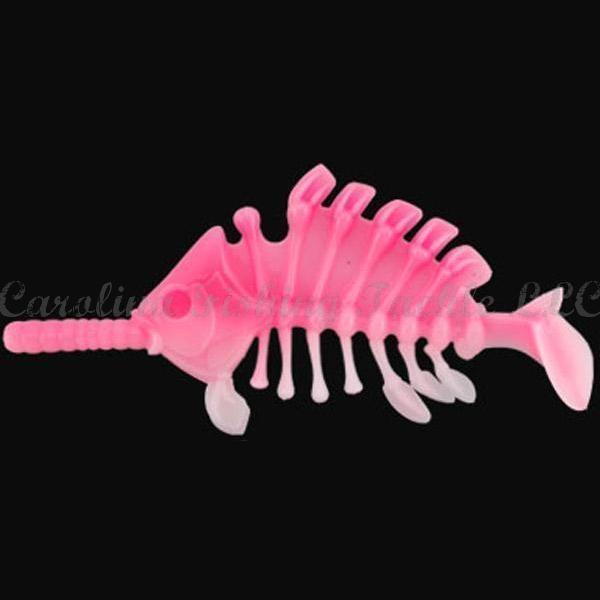 Imakatsu Big Gill Bone 5.5” Shad Tail 3pk - #S-22 Strawberry Milk - Carolina Fishing Tackle LLC
