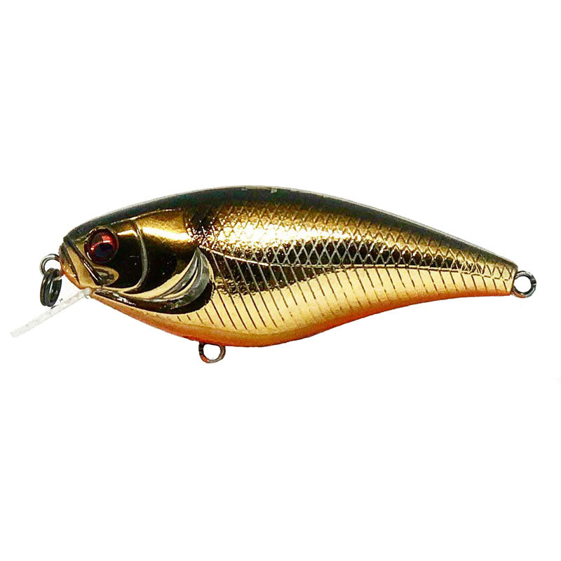 Imakatsu Lures Gekiasa Shad Squarebill Crankbaits - #45 Mat Hot Tiger-#111 Stain Gold-#701 Black Raven - Carolina Fishing Tackle LLC