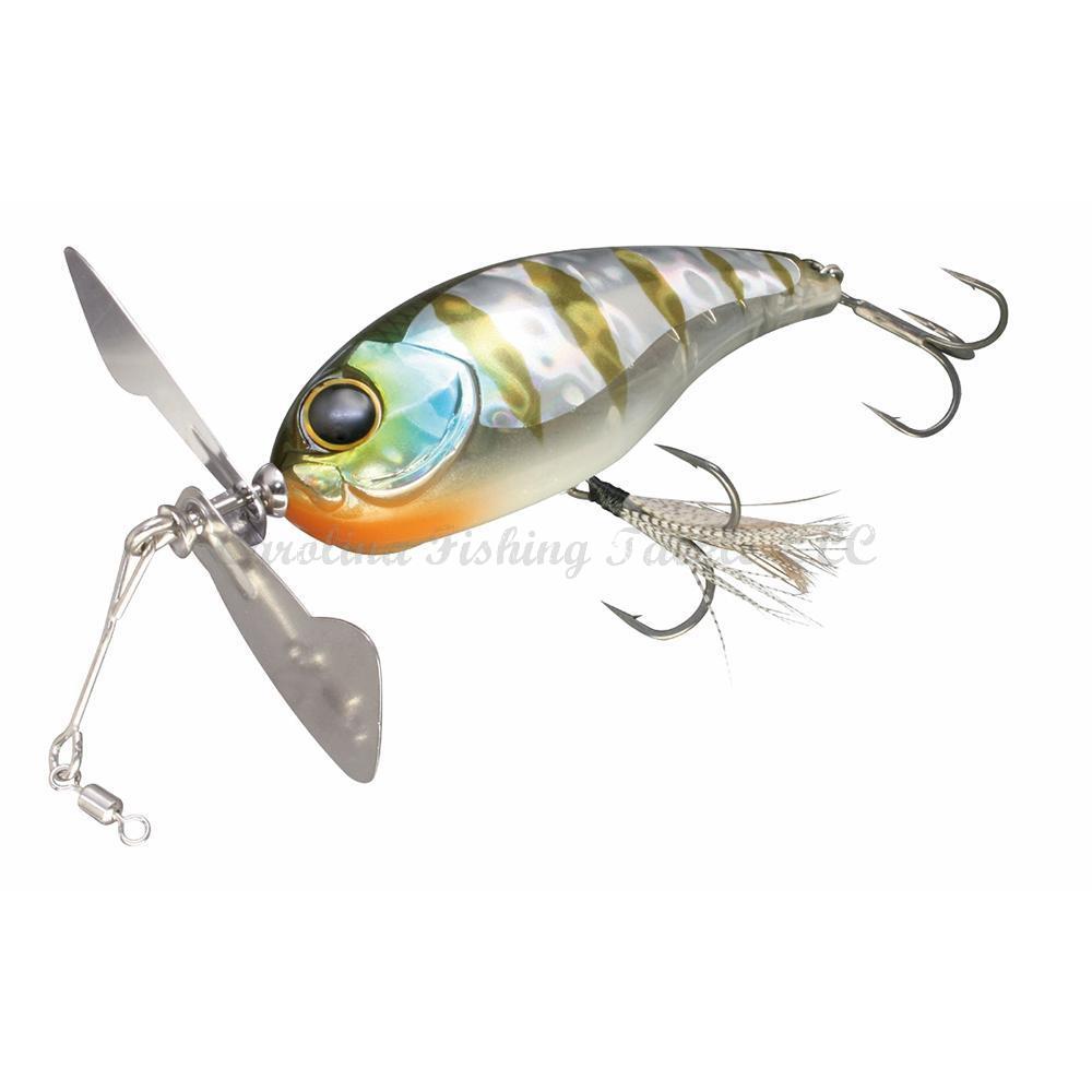 Jackall Chop Cut Propbait - Skeleton Bone-Black White Bone-Green Frog - Carolina Fishing Tackle LLC