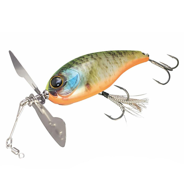Jackall Chop Cut Propbait - Skeleton Bone-Black White Bone-Green Frog - Carolina Fishing Tackle LLC