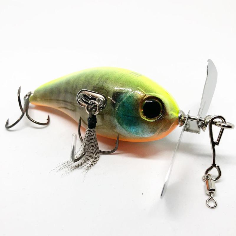 Jackall Chopcut Jr. - Black White Bone-Bone White-Green Frog-HL Bluegill-RT Chartreuse Gill-Skeleton Bone - Carolina Fishing Tackle LLC