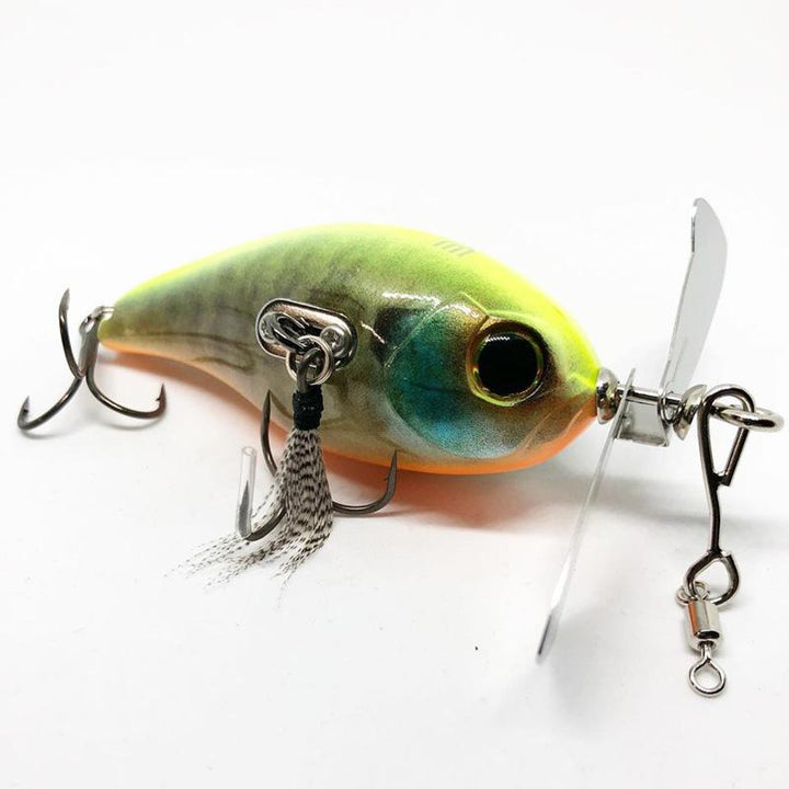 Jackall Chopcut Jr. - Black White Bone-Bone White-Green Frog-HL Bluegill-RT Chartreuse Gill-Skeleton Bone - Carolina Fishing Tackle LLC