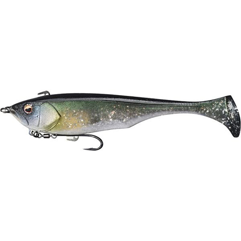 Jackall DUNKLE 7” Swimbaits - Natural Ayu-Purple Chartreuse-Chartreuse Back Pearl - Carolina Fishing Tackle LLC