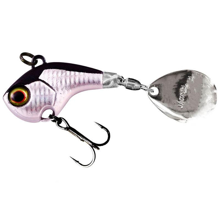 Jackall Deracoup Tail Spinner - HL Black &amp; Gold / 1 oz-HL Lime Gold / 1 oz-HL Red Tiger / 3/4 oz-HL Red Tiger / 1 oz - Carolina Fishing Tackle LLC