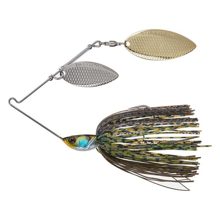 Jackall DoooN Spinnerbaits Double Willow Blades - Blue Herring / 3/8 oz-Blueback Chartreuse / 1/2 oz-Bluegill / 3/8 oz-Bluegill / 1/2 oz-Chart Back White / 3/8 oz-Sexy Pro Blue / 3/8 oz - Carolina Fishing Tackle LLC