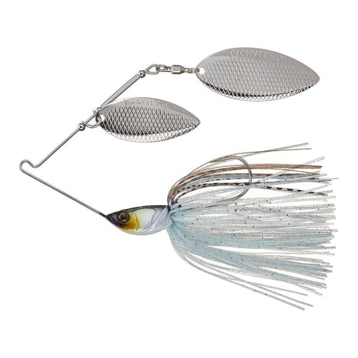 Jackall DoooN Spinnerbaits Double Willow Blades - Blue Herring / 3/8 oz-Blueback Chartreuse / 1/2 oz-Bluegill / 3/8 oz-Bluegill / 1/2 oz-Chart Back White / 3/8 oz-Sexy Pro Blue / 3/8 oz - Carolina Fishing Tackle LLC