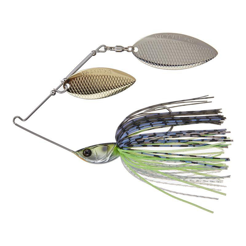 Jackall DoooN Spinnerbaits Double Willow Blades - Blue Herring / 3/8 oz-Blueback Chartreuse / 1/2 oz-Bluegill / 3/8 oz-Bluegill / 1/2 oz-Chart Back White / 3/8 oz-Sexy Pro Blue / 3/8 oz - Carolina Fishing Tackle LLC