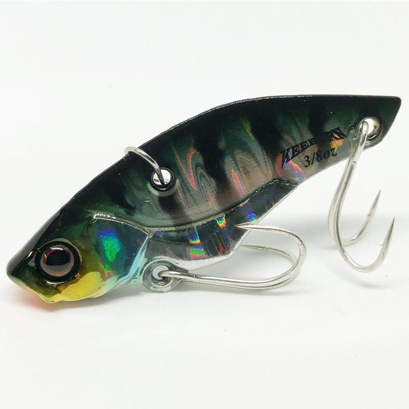Jackall Keeburn vibration blade - Blueback Chartreuse / 3/8 oz-Blueback Chartreuse / 1/2 oz-Clear Shad / 3/8 oz-Dera Shad / 3/8 oz-Dera Shad / 1/2 oz-HL Bluegill / 3/8 oz-HL Bluegill / 1/2 oz-HL Gold & Black / 3/8 oz-HL Gold & Black / 1/2 oz-HL Lime Gold / 3/8 oz - Carolina Fishing Tackle LLC