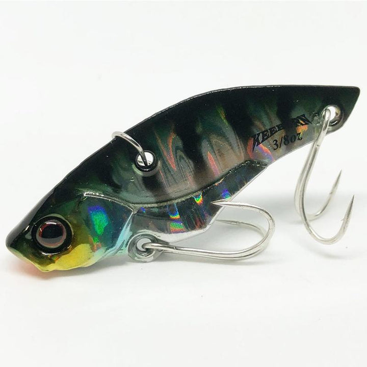 Jackall Keeburn vibration blade - Blueback Chartreuse / 3/8 oz-Blueback Chartreuse / 1/2 oz-Clear Shad / 3/8 oz-Dera Shad / 3/8 oz-Dera Shad / 1/2 oz-HL Bluegill / 3/8 oz-HL Bluegill / 1/2 oz-HL Gold & Black / 3/8 oz-HL Gold & Black / 1/2 oz-HL Lime Gold / 3/8 oz - Carolina Fishing Tackle LLC