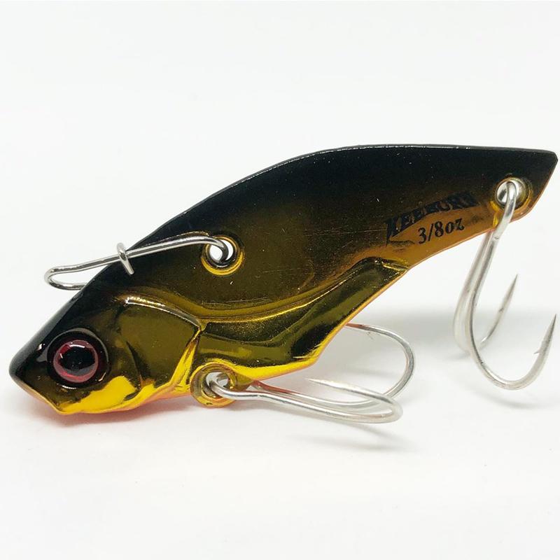 Jackall Keeburn vibration blade - Blueback Chartreuse / 3/8 oz-Blueback Chartreuse / 1/2 oz-Clear Shad / 3/8 oz-Dera Shad / 3/8 oz-Dera Shad / 1/2 oz-HL Bluegill / 3/8 oz-HL Bluegill / 1/2 oz-HL Gold & Black / 3/8 oz-HL Gold & Black / 1/2 oz-HL Lime Gold / 3/8 oz - Carolina Fishing Tackle LLC