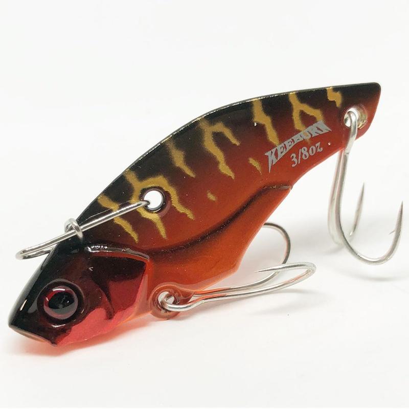 Jackall Keeburn vibration blade - Blueback Chartreuse / 3/8 oz-Blueback Chartreuse / 1/2 oz-Clear Shad / 3/8 oz-Dera Shad / 3/8 oz-Dera Shad / 1/2 oz-HL Bluegill / 3/8 oz-HL Bluegill / 1/2 oz-HL Gold & Black / 3/8 oz-HL Gold & Black / 1/2 oz-HL Lime Gold / 3/8 oz - Carolina Fishing Tackle LLC